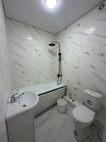 фламинго: 1 комната, 44 м², 106 серия, Киргизия 1 106 серия, 2 этаж, Свежий ремонт — 2