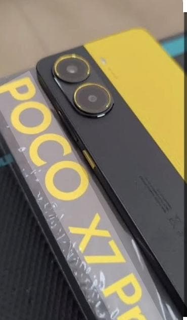 Техника и электроника: Poco X7 Pro, Б/у, 512 ГБ, цвет - Желтый, 2 SIM — 3