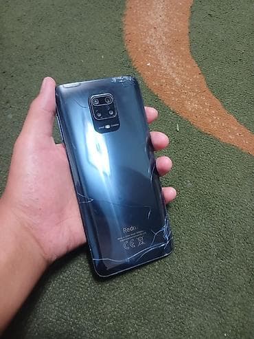 Техника жана электроника: Redmi, Redmi Note 9S, Колдонулган, 128 ГБ, түсү - Көгүлтүр, 2 SIM — 4
