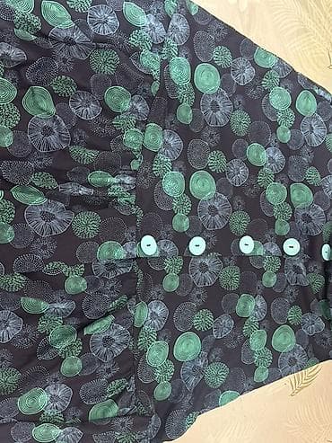 Повседневное платье, Длинная модель, L, XL — 2