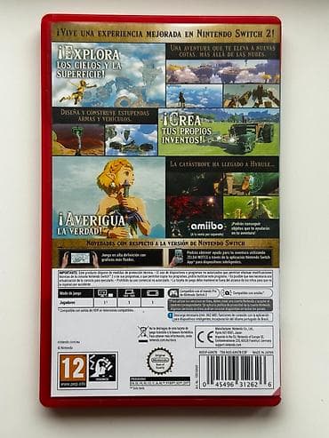 face: The Legend of Zelda: Tears of the Kingdom Версия для Swithc 2 Без — 2