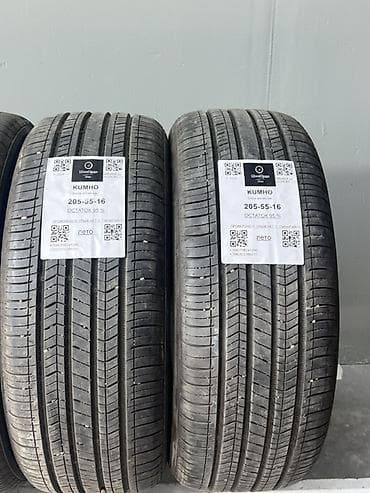 сапок авто: Шины 205 / 55 / R 16, Лето, Б/у, Комплект, Легковые, Корея, Kumho — 3