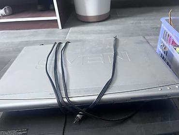 dvd player indir: DVD-плеер Samsung + мультимедийный DVD‑плеер SVEN Что на фото: 1) — 4