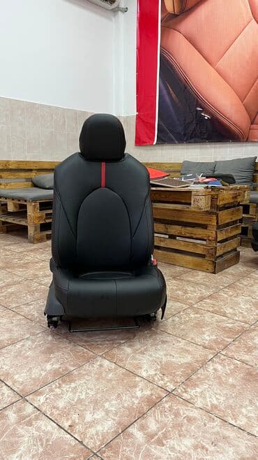 чехол камри 30: Чехлы Кожаные, цвет - Серый, Toyota — 1