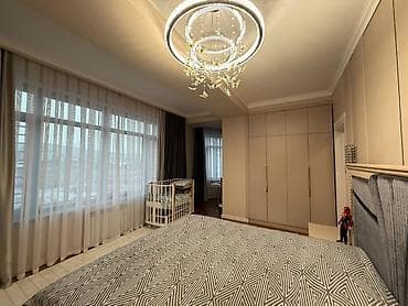 3: 3 комнаты, 122 м², Ак-Кеме (старый аэропорт) Элитка, 11 этаж, Дизайнерский ремонт — 10