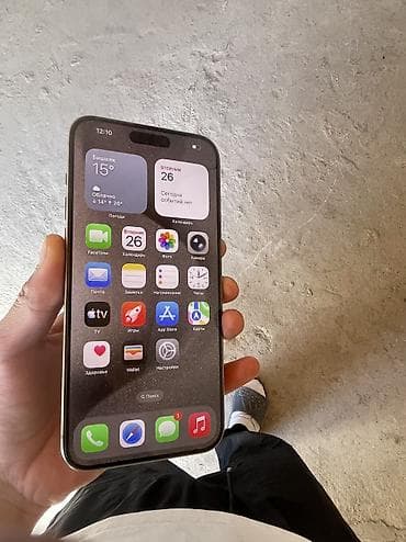 aiphone 12 pro: IPhone 15 Pro Max, Б/у, 512 ГБ, Natural Titanium, 90 % — 2
