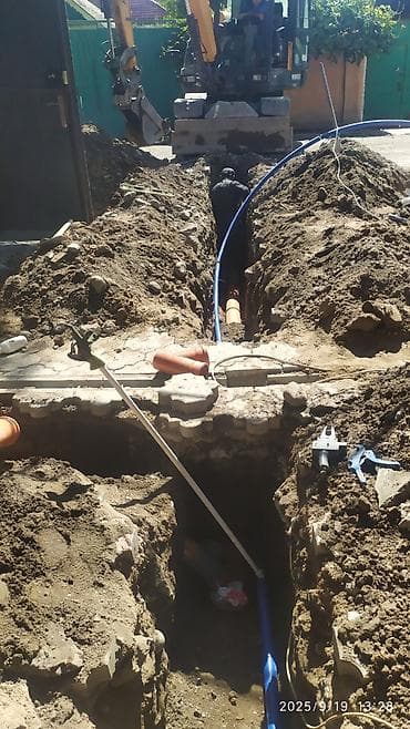 Канализационные работы | Прокладка канализации Больше 6 лет опыта