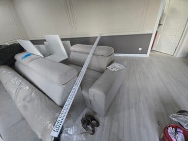 кожаное кресло: Прямой диван — 1