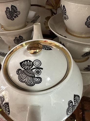 silver kitchen: Чайный сервиз на 6 персон. 
Новый! — 6