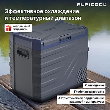 электрический кулер: Alpicool NL50 (12/24) автохолодильниги — 50л Жолдо азык-түлүк жана — 8