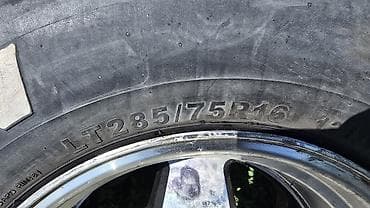 длм на колесах: Колеса в сборе 285 / 75 / R 16, Всесезонная, Комплект, Внедорожные (АТ/МТ), Литые, отверстий - 6 — 4