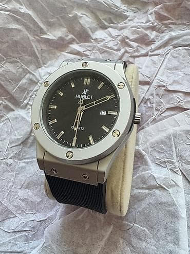 apple watch оригинал: Классические часы часы, Hublot, Швейцария, Мужские, Б/у — 6