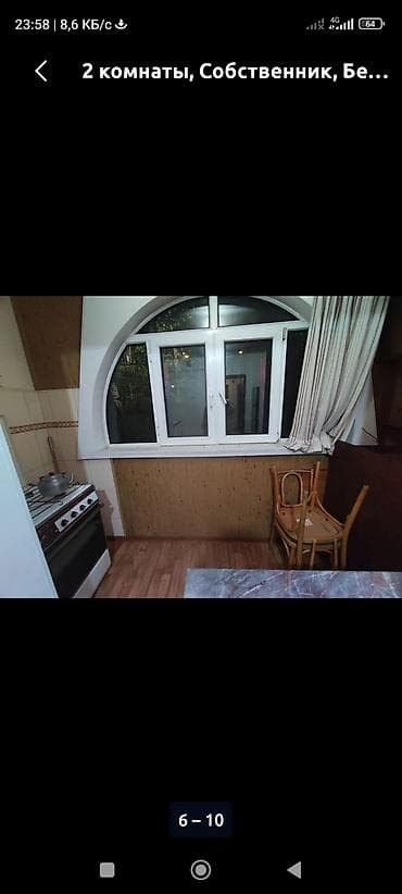 2 комнаты, Собственник, Без подселения, С мебелью полностью — 2