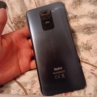 xiaomi redmi note 7: Redmi, Redmi Note 9, Б/у, 128 ГБ, цвет - Серый, 2 SIM — 1