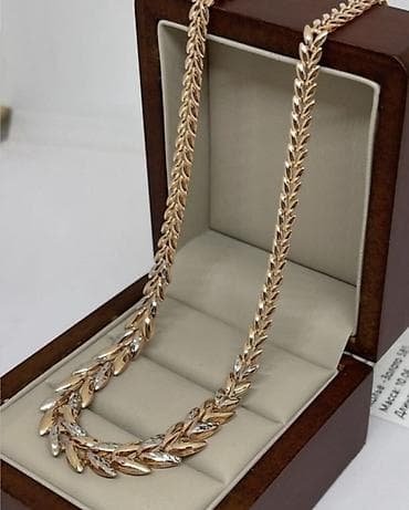 золотые бусы: Продам золотое колье ( красное золото с белым, комбинированное) 585 — 2