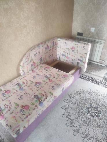 мебельный паралон: Детский диван, цвет - Розовый — 2