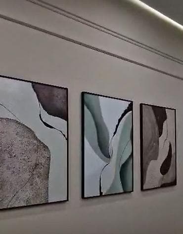 настенный декор: Абстрактные картины в рамах и без рамы. ДОМАШНЯЯ ОНЛАЙН ГАЛЕРЕЯ! - — 1