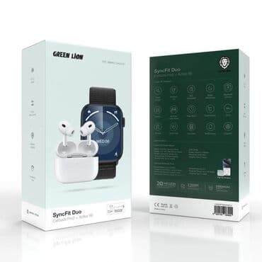 наушники спорт: Mobi Center/ Моби центр Наушники Green Lion SyncFit Duo Earbuds Pro — 1