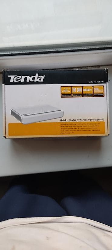 logitech 102: Роутер Tenda ADSL2+ (модель D820R) - Тип: проводной ADSL2/ADSL2+ — 1