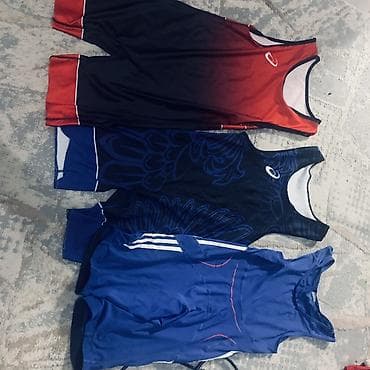 шорты для мма: Комплект борцовских трико (3 шт.) - Тип: мужские/юношеские трико для — 1