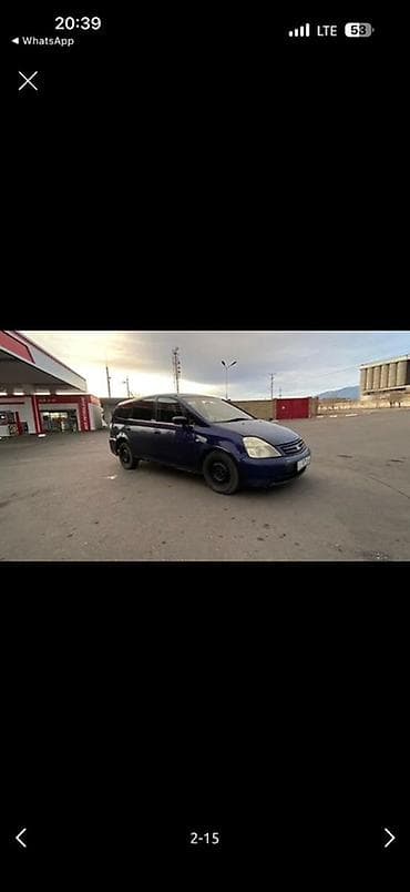 Унаа сатуу: Honda Stream: 2002 г., 2 л, Вариатор, Бензин, Вэн/Минивэн — 1