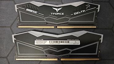 DDR5 16GB (2 x 8GB) Team Group T-Force Delta RGB 6000 MHz CL38 Б\у