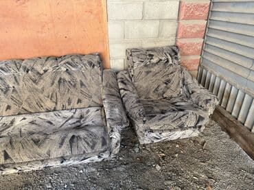 шкаф офисный бу: Раскладной диван, Б/у — 3