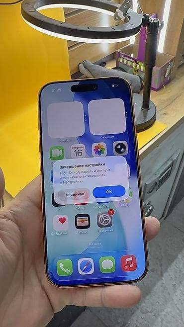 apple watch 3 бишкек: IPhone 17 Pro, Колдонулган, 256 ГБ, 99 % — 5