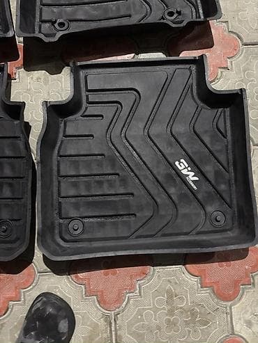 3d коврик: 3D Полики Для салона Lexus, цвет - Черный, Б/у, Платная доставка — 5