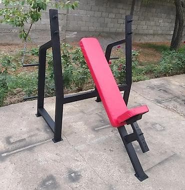 наклонная скамья: Скамья под углом профессиональный. местного производства. российский — 2