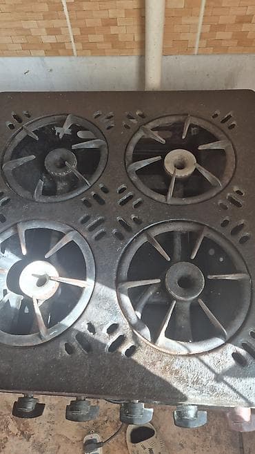 газовая плиты: Газовая плита с духовкой, ретро/винтажного образца - 4 конфорки на — 2