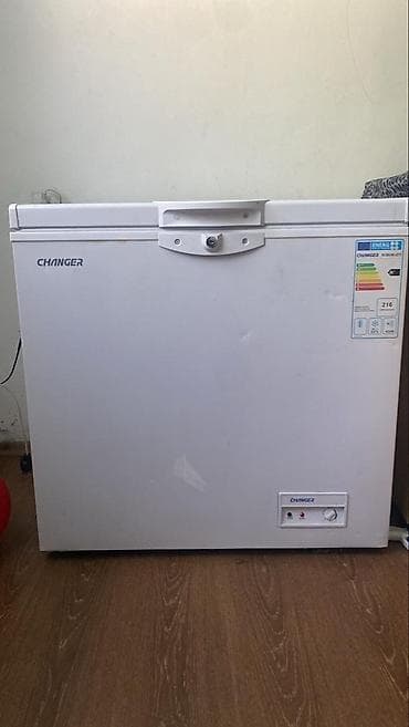 новые морозильники: Стиральная машина Midea + морозильный ларь Changer 1) Стиральная — 4
