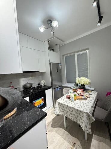 купить квартиру в бишкеке вторичка: 2 комнаты, 50 м², 105 серия, 5 этаж, Дизайнерский ремонт — 7