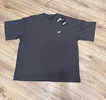 second hend: Мужская футболка, M, PULL&BEAR, Новый, цвет - Серый, Платная доставка, Самовывоз — 2