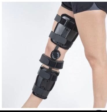 жесткий фиксатор коленного сустава: Отрез коленный наколенник отрез с регулировкой, Ортез на коленный — 2