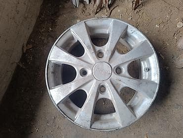литые диски матиз: Колеса в сборе 155 / 70 / R 13, Лето, Б/у, 1 шт, Легковые, Литые, отверстий - 4 — 5