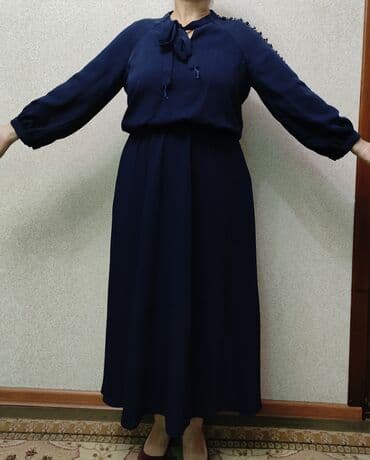 джинсы слоучи: Балдар көйнөгү, түсү - Көк, Колдонулган — 1