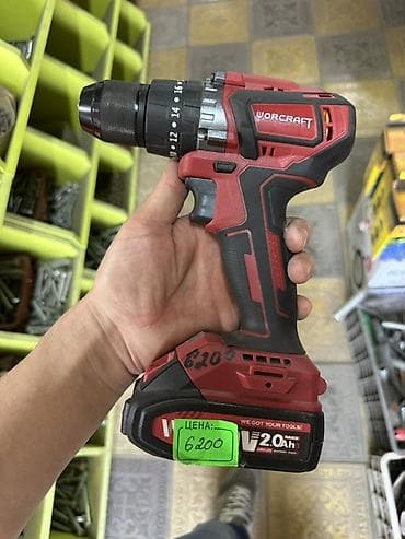 Аккумуляторная дрель-шуруповерт WORCRAFT - Бесщеточный двигатель — 1