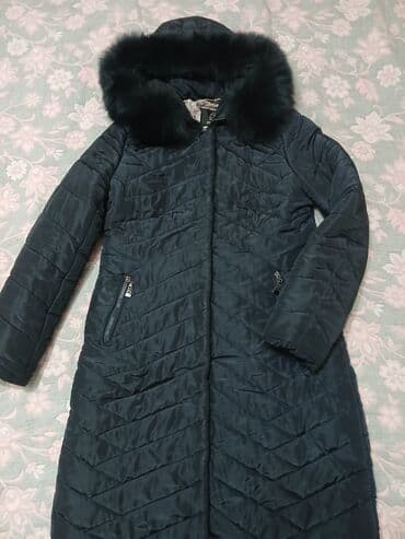 tech fleese: Пуховик, По колено, С капюшоном, Приталенная модель, Стеганый, XL — 2