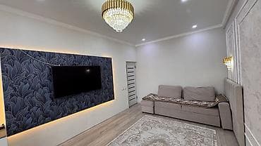 baytik: 1 комната, 48 м², Асанбай мкр Элитка, 5 этаж, Евроремонт — 6