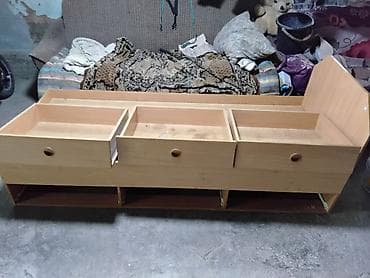 детский кровать чердак: Детская/подростковая кровать-чердак без матраса с выдвижными ящиками — 2