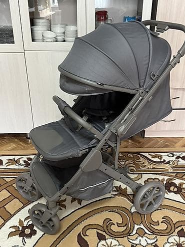 Балдар дүйнөсү: Прогулочная коляска Kidilo, цвет графит ПРАКТИЧЕСКИ НОВАЯ, без единых — 1