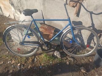 домашний велотренажер: Городской велосипед, Урал, Рама XL (180 - 195 см), Б/у — 2