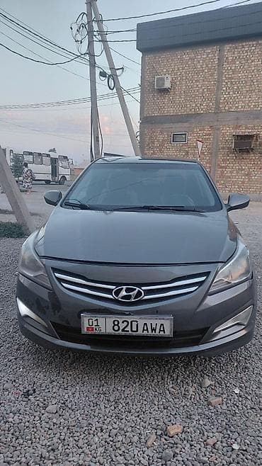Hyundai Solaris: 2014 г., 1.4 л, Кол менен иштөөчү, Бензин, Седан lalafo.kg да Hyundai Solaris: 2014 г., 1.4 л, Кол менен иштөөчү, Бензин, Седан