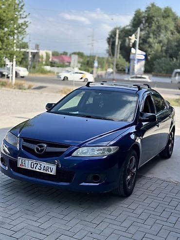 Унаа: Mazda 6: 2002 г., 2.3 л, Кол менен иштөөчү — 2