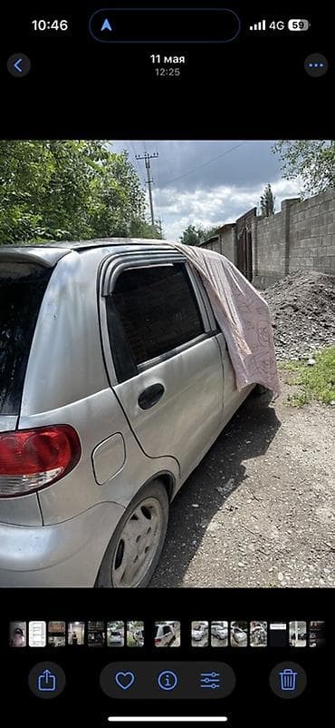 Транспорт: Daewoo Matiz: 2006 г., 0.8 л, Механика, Бензин, Хэтчбэк — 5