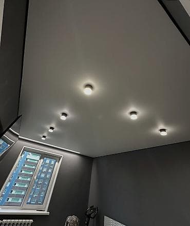 побелка потолка: Натяжной потолок Матовое Монтаж — 4