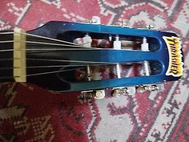 токмок гитара: Классическая шестиструнная гитара, размер около 4/4. Корпус с — 5