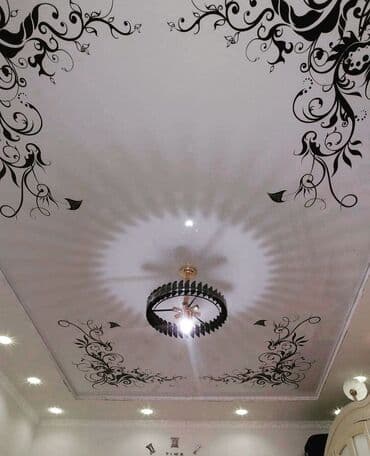 натяжные потолок ош: Натяжной потолок Глянцевое, Матовое, 3D потолки Бесплатный замер, Бесплатная консультация, Гарантия — 1