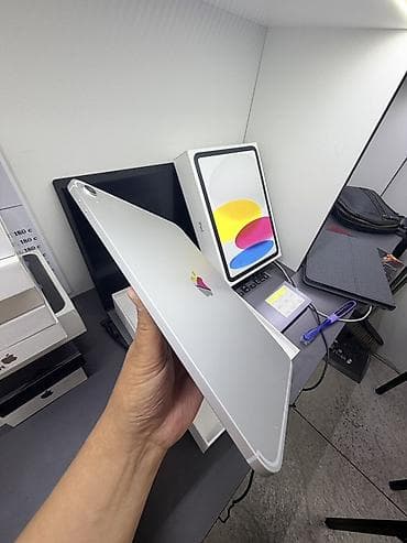 tab s: Планшет, Apple, память 128 ГБ, 10" - 11", 4G (LTE), Б/у, Классический цвет - Серебристый — 4